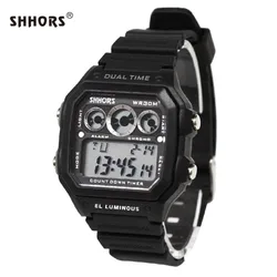 Best-selling Ladies Unique Digital Watches Fashion Times 2021 Brand  Blood Red Casual Square Waterproof Tanks Men Watch