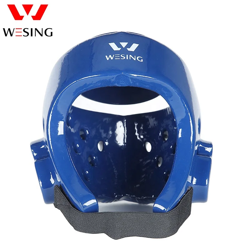 Wesing Custom Professional Taekwondo Blue Head Protector Guard Helmet Gear Red Head Guard Taekwondo