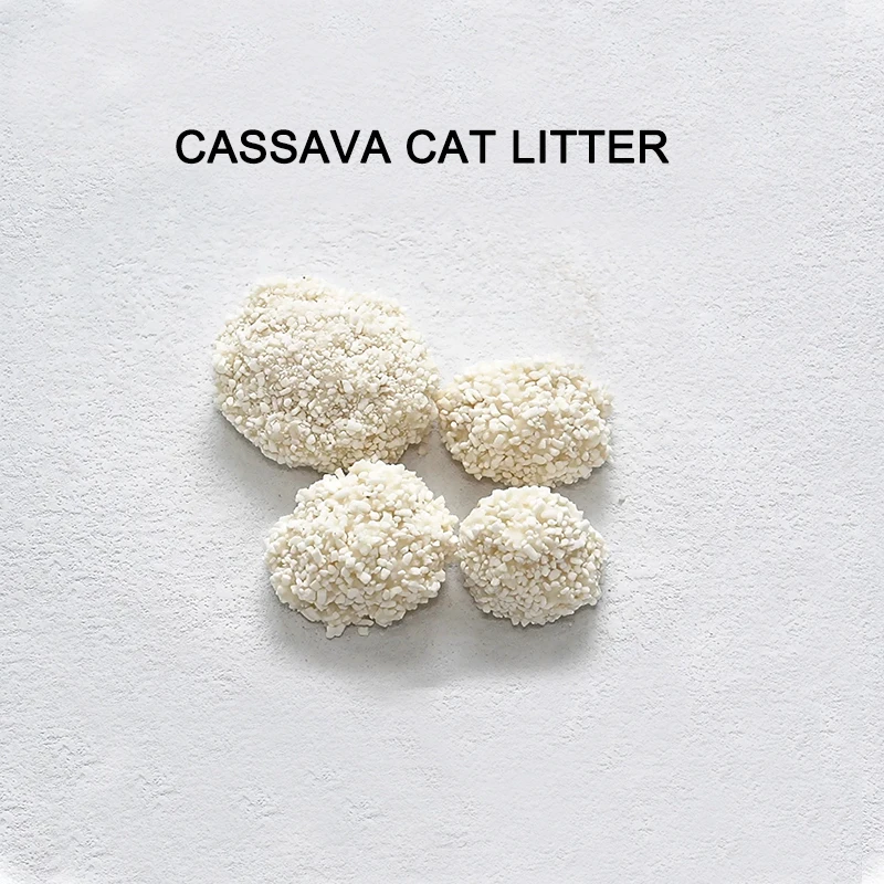 OEM/ODM Factory Cassava Litter Wholesales Lower price Firm Clumping Low Dust Cassava Sand Easy Clean Plant Cassava Litter Sand