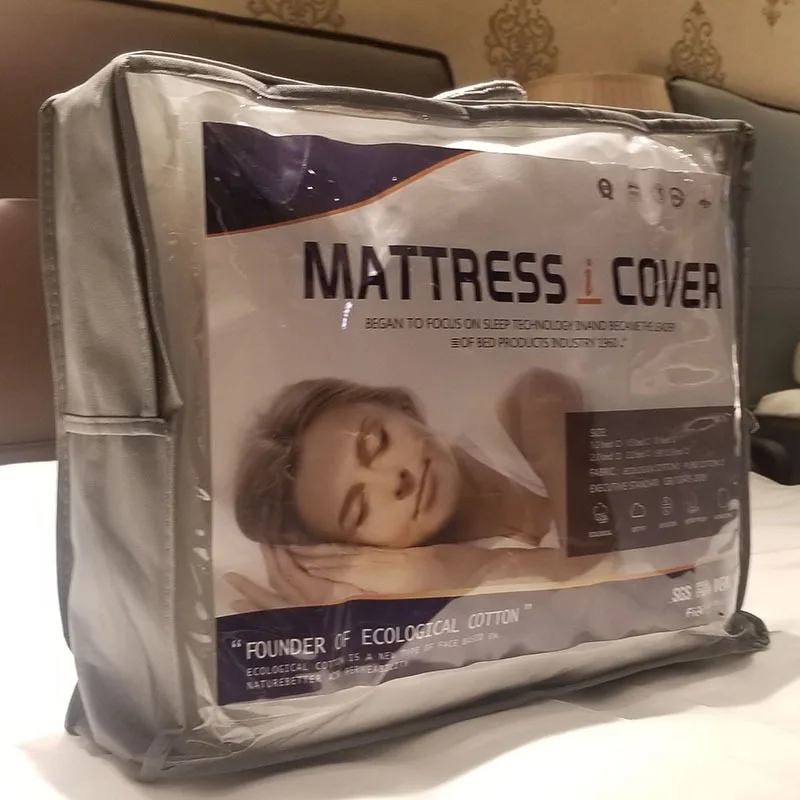 Custom Bed Matrass Topper Protector Cheap Memory Foam Waterproof Mattress Cover