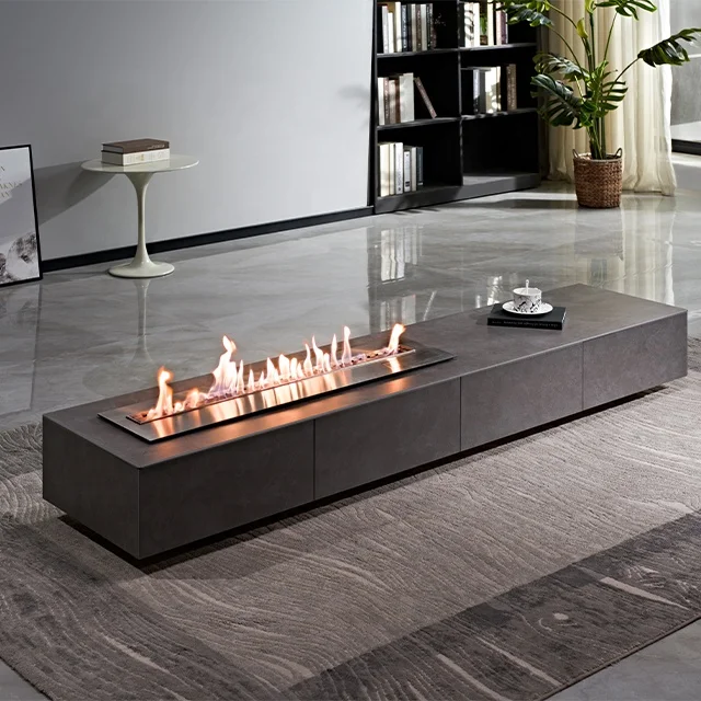 Алкогольная умная горелка Электрический автоматический камин вставка из биоэтанола