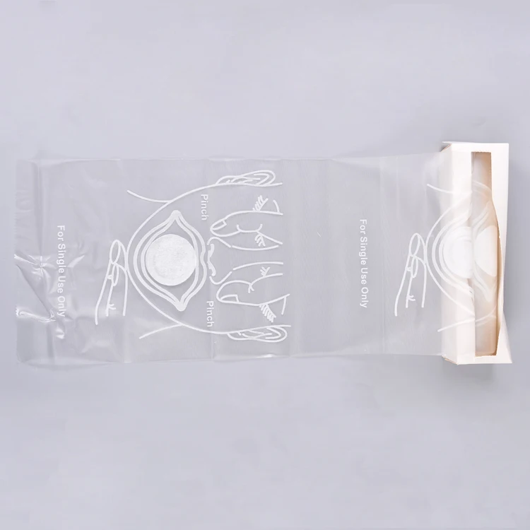 MM-CPR011 Medical Emergency Pocket CPR Mask Roll in Paper Box One Way Valve CPR Face shield,Mouth To Mouth Mask For Breath