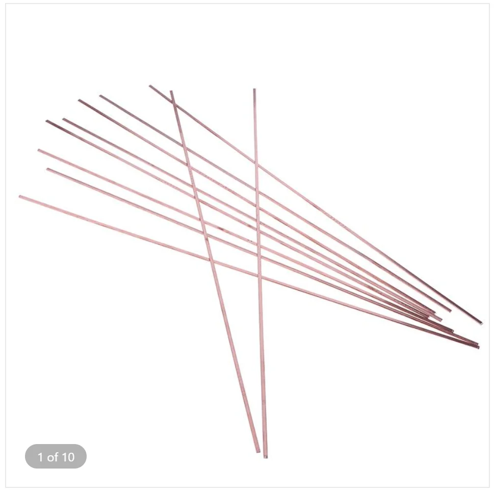 Образец фосфора медный наполнитель пайка Размер кольца заказной электрический прибор компрессор соединение флюса сплава GB BCu87PSn(Si)