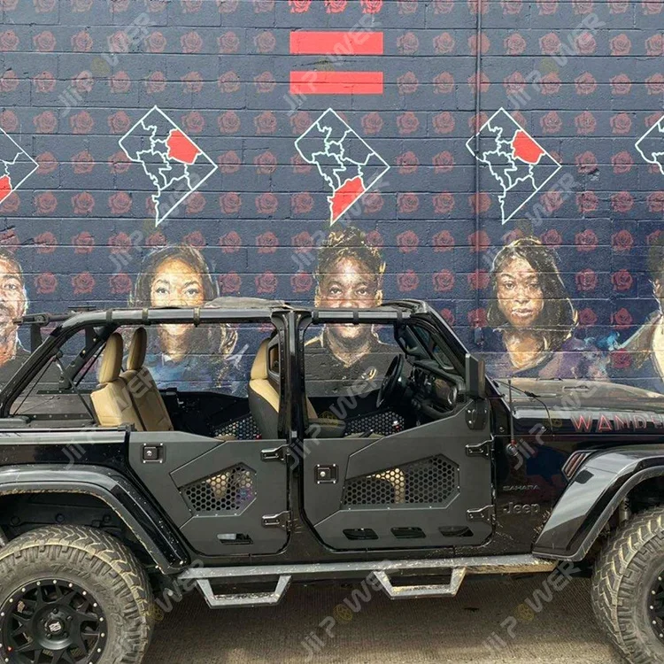 Полудверная трубка для Jeep Wrangler JL & Gladiator сталь или