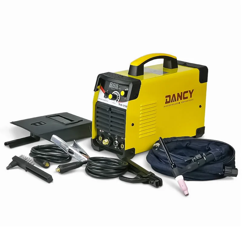 TIG250A 220V Inverter Mosfet tech soldadora tig mma 2 in 1 welding equiment good for stainless steel welding