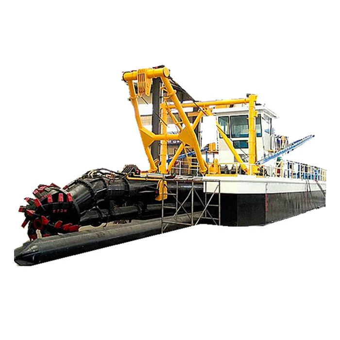 
China Low Price Cutter Suction River Sand Dredger / Sea Dredgeing Machine for Sale 