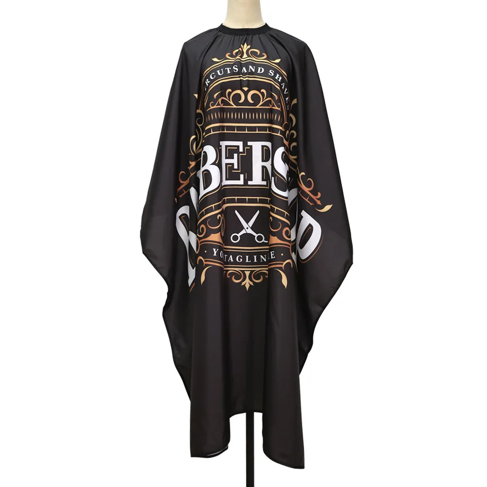 Customize Salon Cape With Logo Waterproof Hair Cutting Cape Beauty Salon Hairdressing Dress Cape Hairdressing Apron Custom Logo