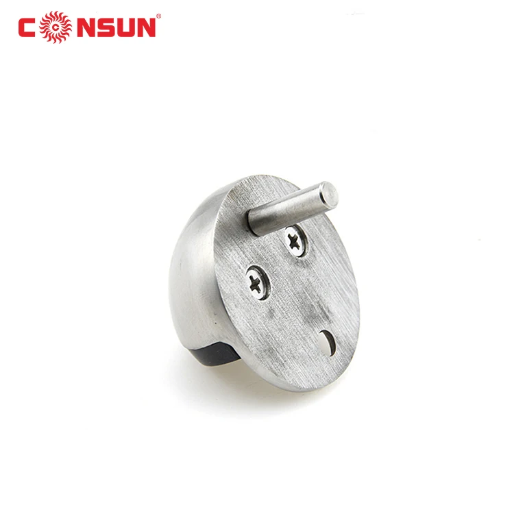 Furniture Hardware Half Moon Stainless Steel 304 Rubber Door