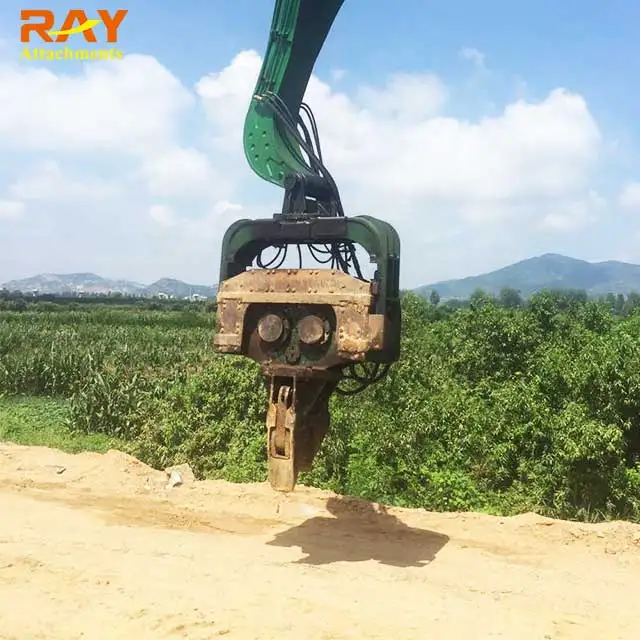 Multifunction Horizontal Screw Pile Driver or Excavator