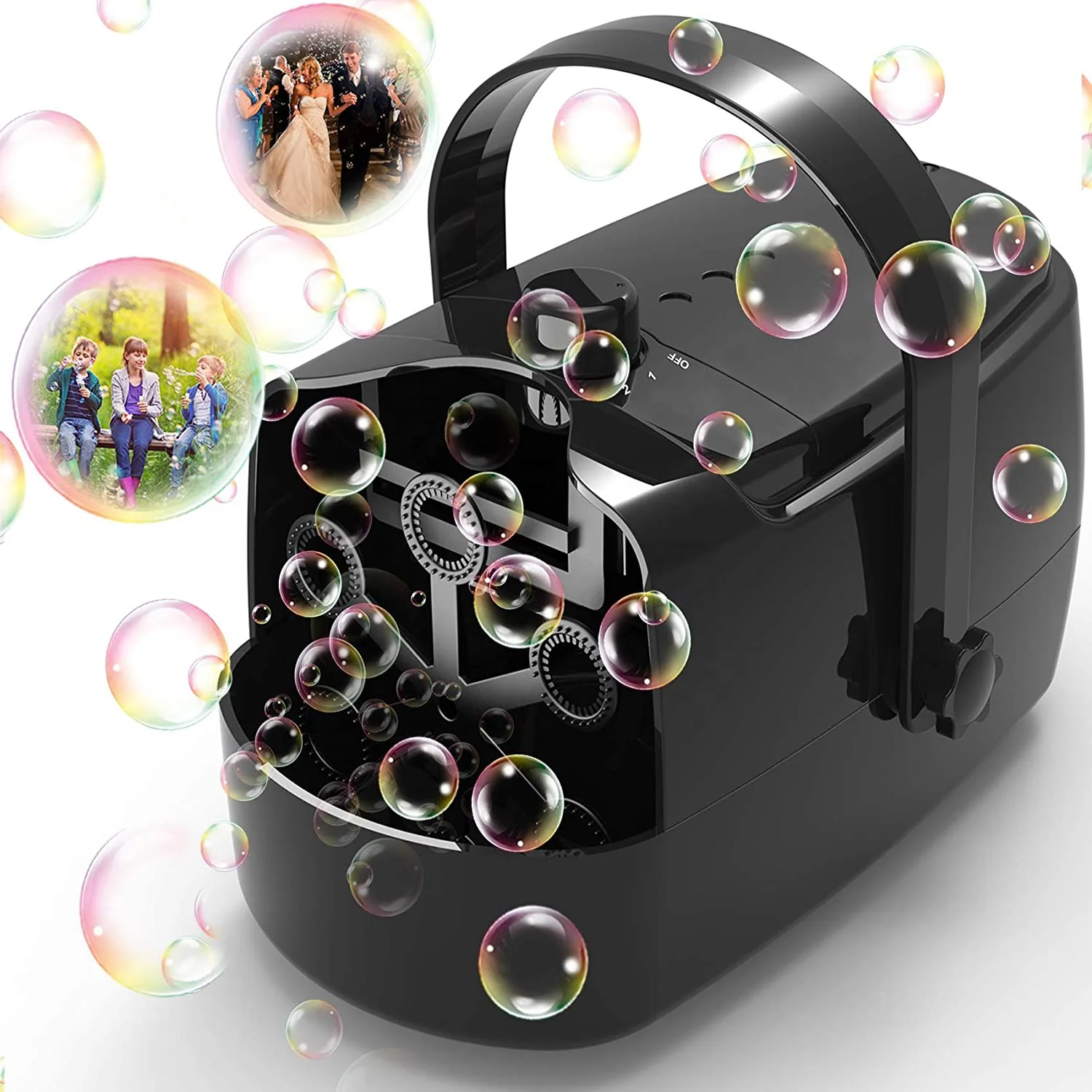 
Durable Automatic Bubble Machine for Kids 