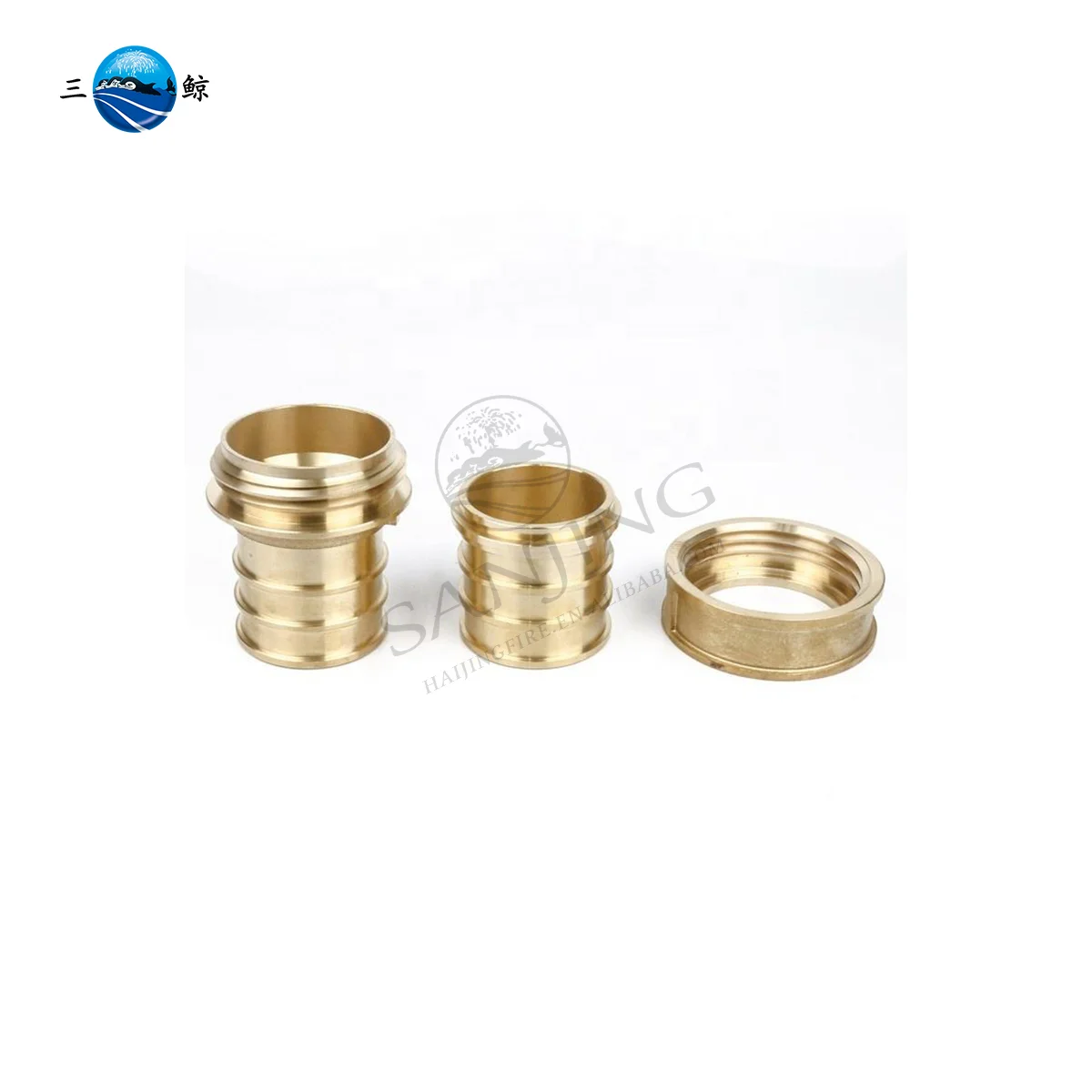 Forged Copper UNI70 UNI45 Italy Type Fire Fighting Equipment Hose Coupling Adapter