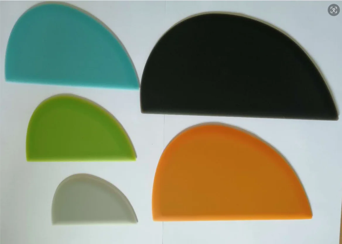 Friendly Non Stick Silicone Dough Cutter Scraper Plate Kitchen Supply Baking Spatula Tools for Bread Baking