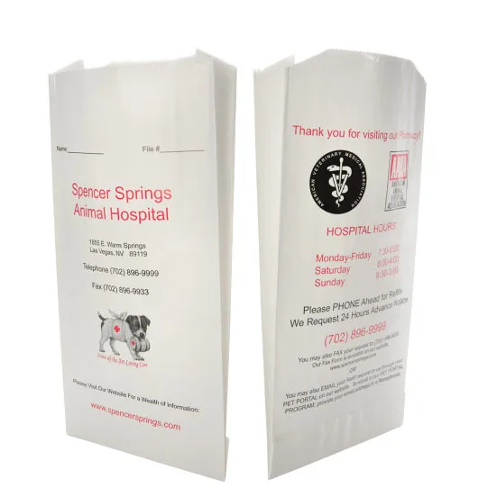 Лекарственная упаковка по рецепту лекарственный бумажный мешок для аптечной машины