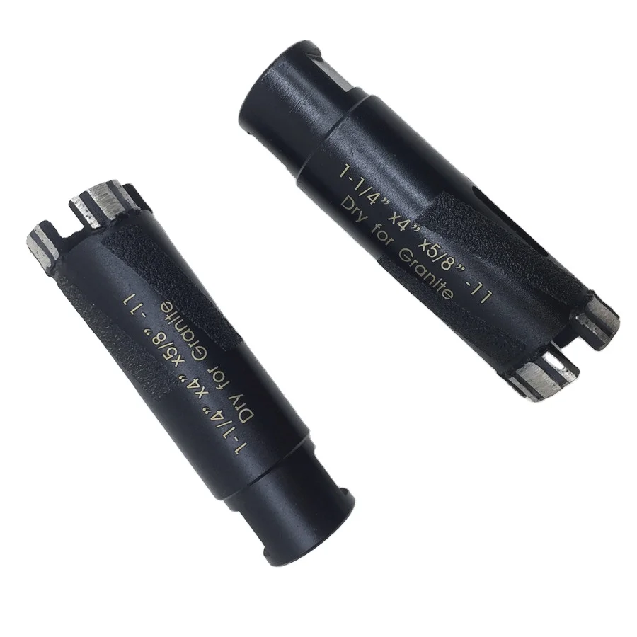 Daofeng 2013 hot selling 1-3/8 Inch Dry Diamond Core Drill Bit 5/8'-11 Thread for Granite core drill bit dry drill bit