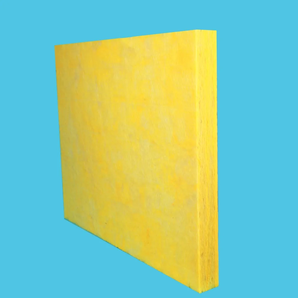 Low Moisture Absorption 50 Mm Glass Wool Insulation 200mm Glass Wool Panel/Board