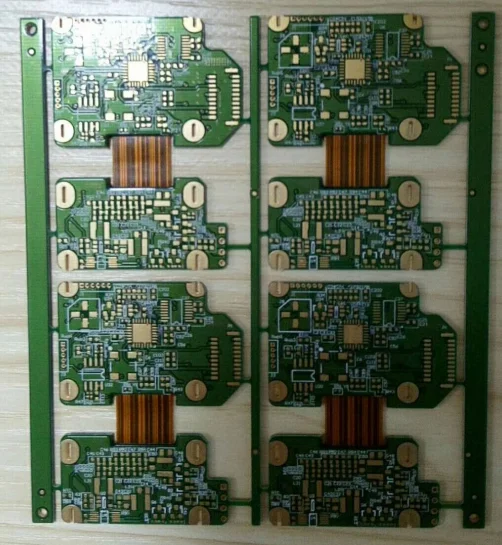 flexible pcb 8 Layer fpc Flexible-Rigid PCB  manufacture Flex PCB Cable (FPC)  Rigid-Flexible  pcba assembly