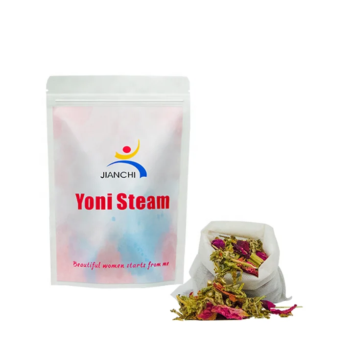 Фирменная торговая марка Pussy Health Yoni Detox паровой чай Женские вагины чистые травы пакеты 50 г