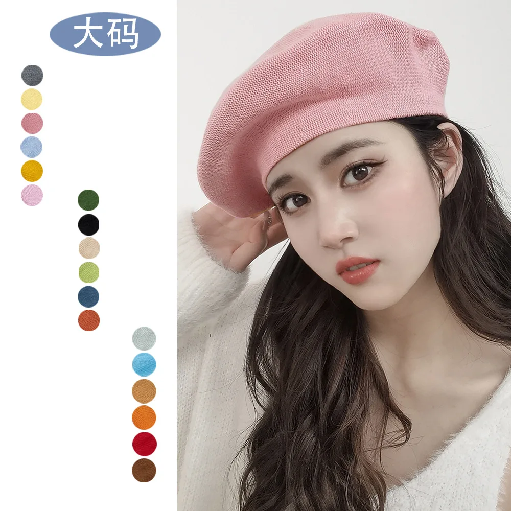 Stylish Women Fashion Beret Hat for Autumn and Winter Customizable in Multiple Colors for Daily Wear or Outdoor Activities