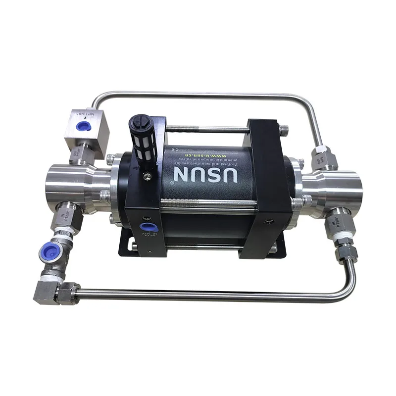 USUN Model: XT130 Double Acting High Pressure air Driven Hydraulic Pump for Hose Testing