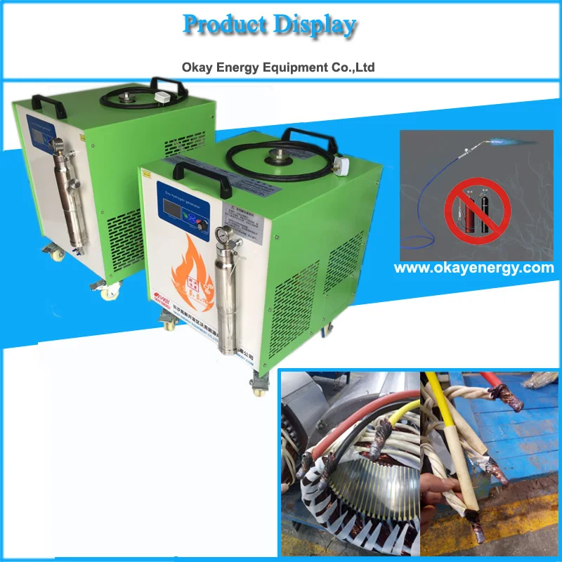 Oxy hydrogen gas welder copper pipes copper welding machine for thermocouple