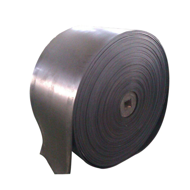 China-made steel wire spiral mesh core burn-resistant conveyor belt