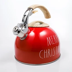 Kitchen Appliances Creative Home 3-qt. Stainless Steel Whistling Coffee Pot Whistle Tea Kettle