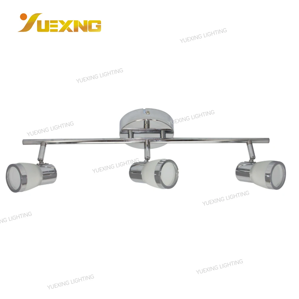 Popular Energy Saving Lighting LED Acrylic Glass Iron Profile Down Spot Light Round Ceiling Lamp Track Spotlight with G9 Bulb