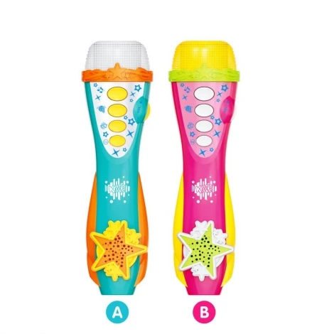 FiveStar Musical Toys For Kids Baby Infants Educational Microphone Toy With Music Sound And Light Up