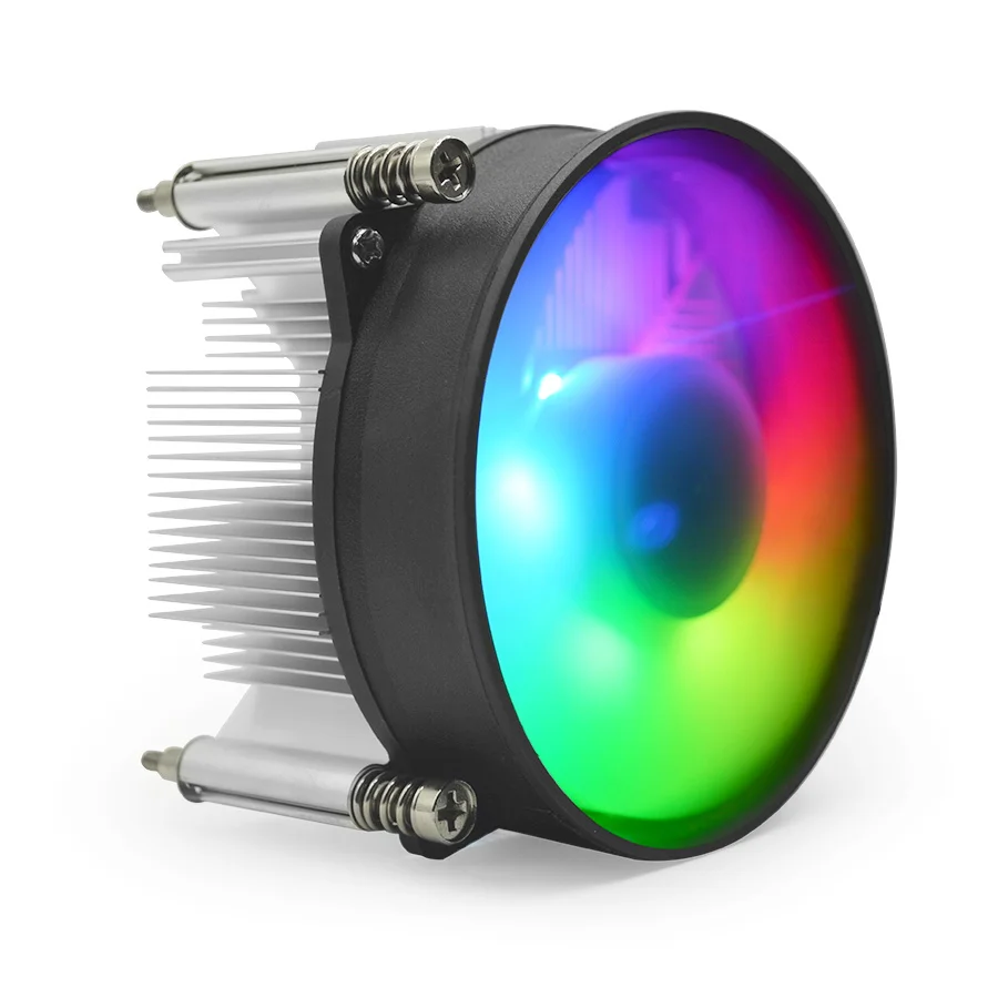 90mm Heatsink RGB CPU coolers fan for LGA115X cpu fan
