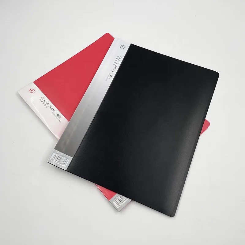 Китайская фабрика, пластиковая папка для файлов формата A4, 10 карманов, прозрачная книга для документов