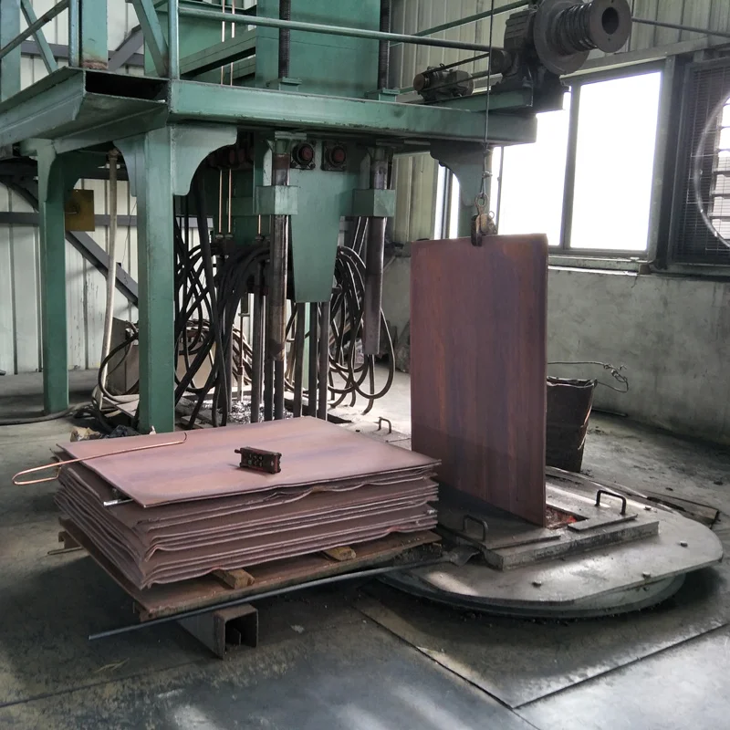 China Factory Upward Production Line Copper Rod Making Machine