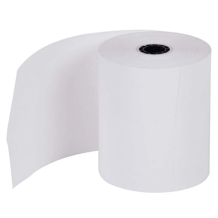 Chinese Supplier Blank Thermal 65g 57mm X 40 Mm Cash Register Paper Rolls For Sunmi Handheld Pos Terminal