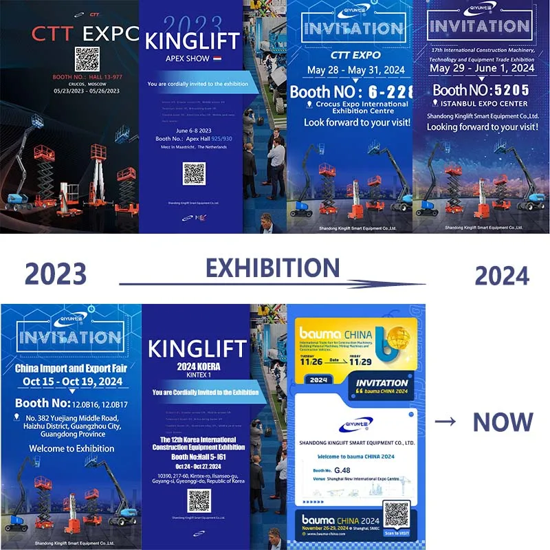 Qiyun Kinglift 15m Factory Price Hydraulic Cargo Goods 1000 kg Load Freight Lift Guide Rail