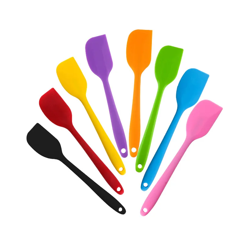 Cuten OEM  color Kitchen tools Non-Stick Heat-Resistant Silicone  Spatula