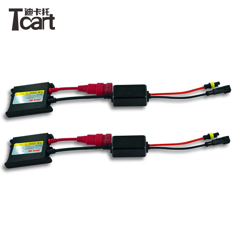 Tcart auto lighting system 3019 HID Ballast 35w DC12V fast start for H1 H4 H11 Hid lamp long life car 12v slim ballast hid xenon