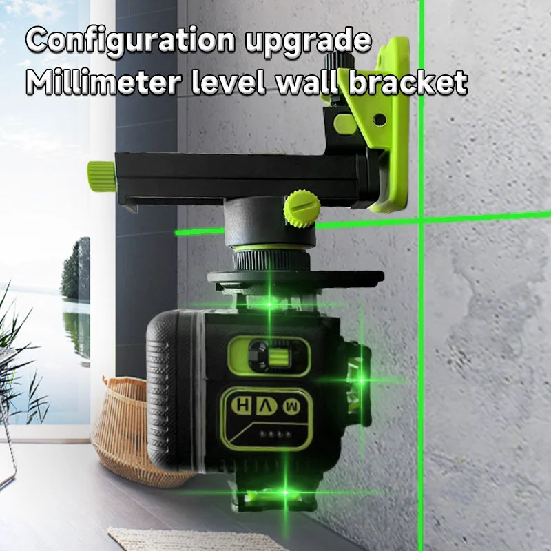 4d self leveling 360 rotary 16 line green Laser Level 12 line laser level for outdoor construction tools