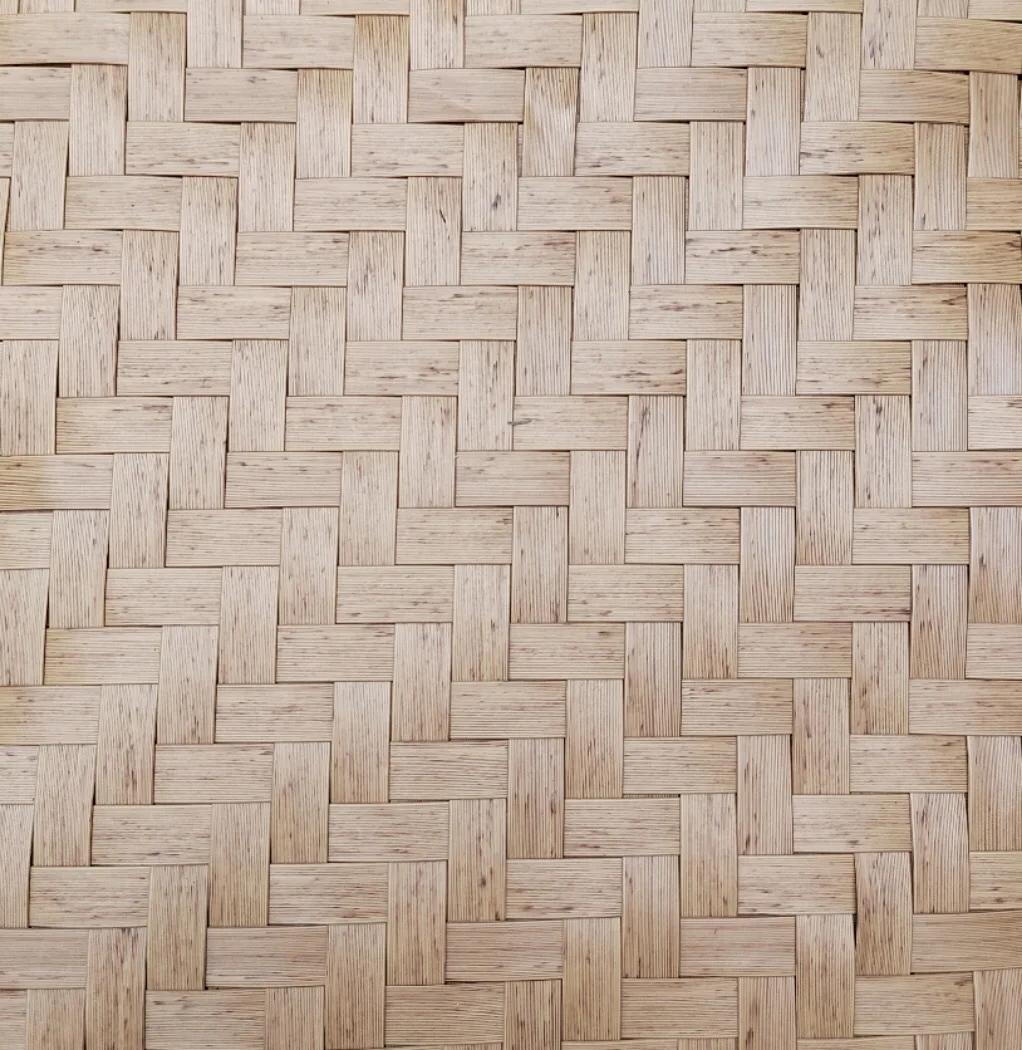 Synthetic Artificial Plastic Faux Bamboo Weave Mat with good quality and low price