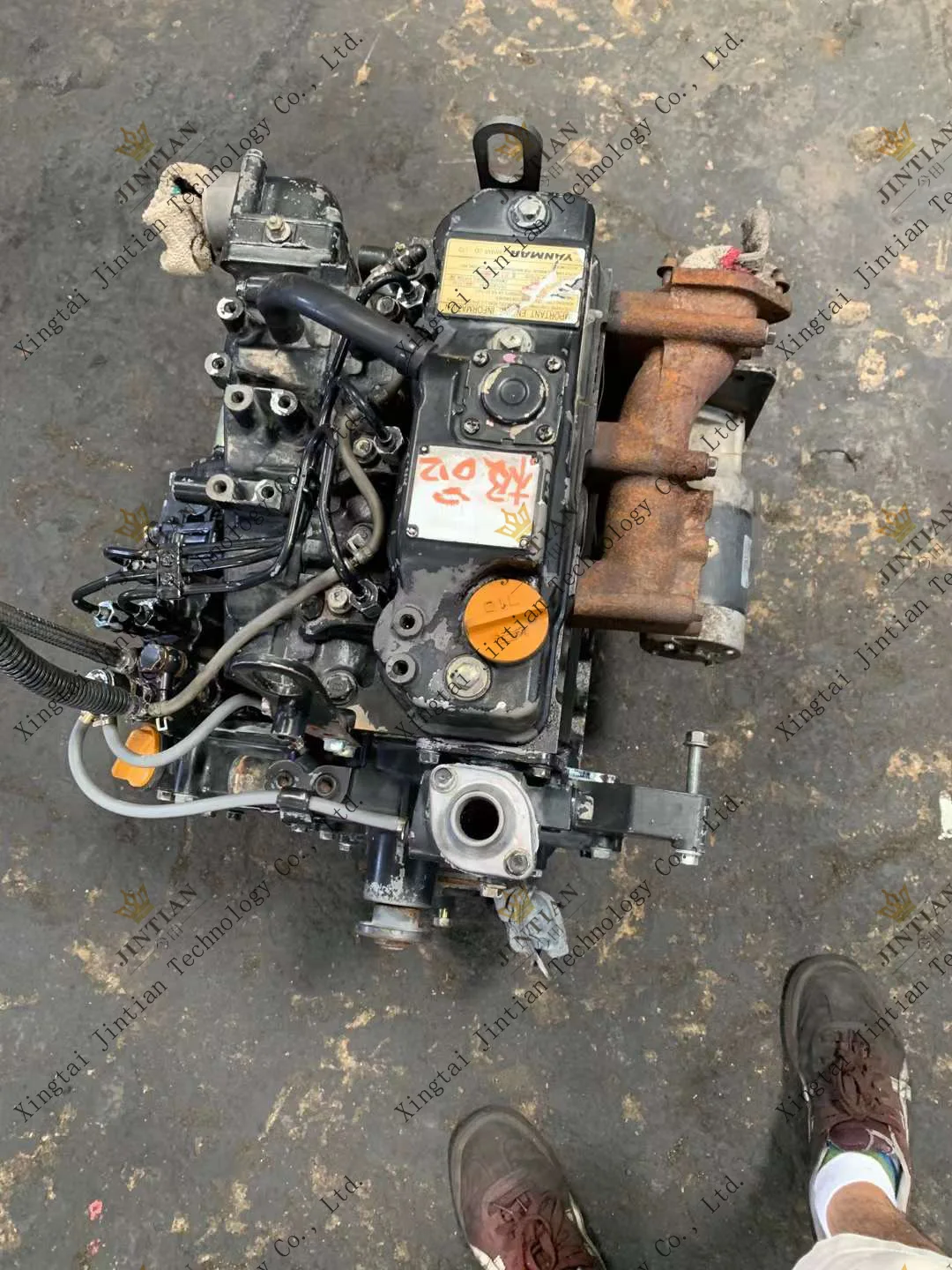 Used 3TNV88 3TNV70 Engine Assembly