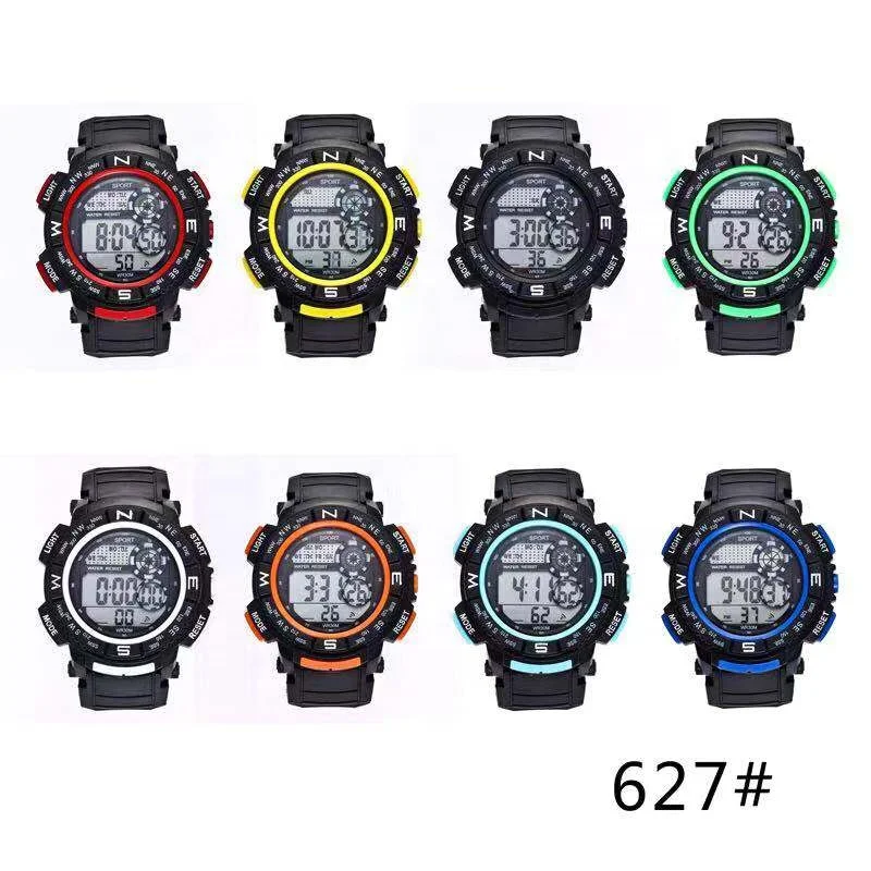 Cheap models Analog Digital Kids Watches Waterproof Low price Luminous Alarm Weekly Date Children Sport Watch