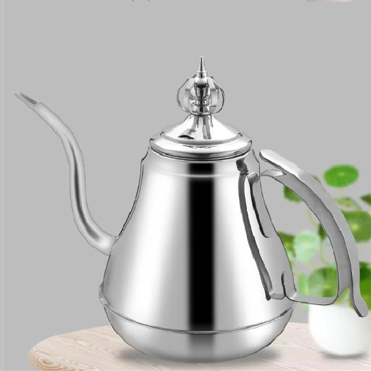 
Stainless Steel Teapot Coffee Pot Water Kettle With Filter Large Capacity 