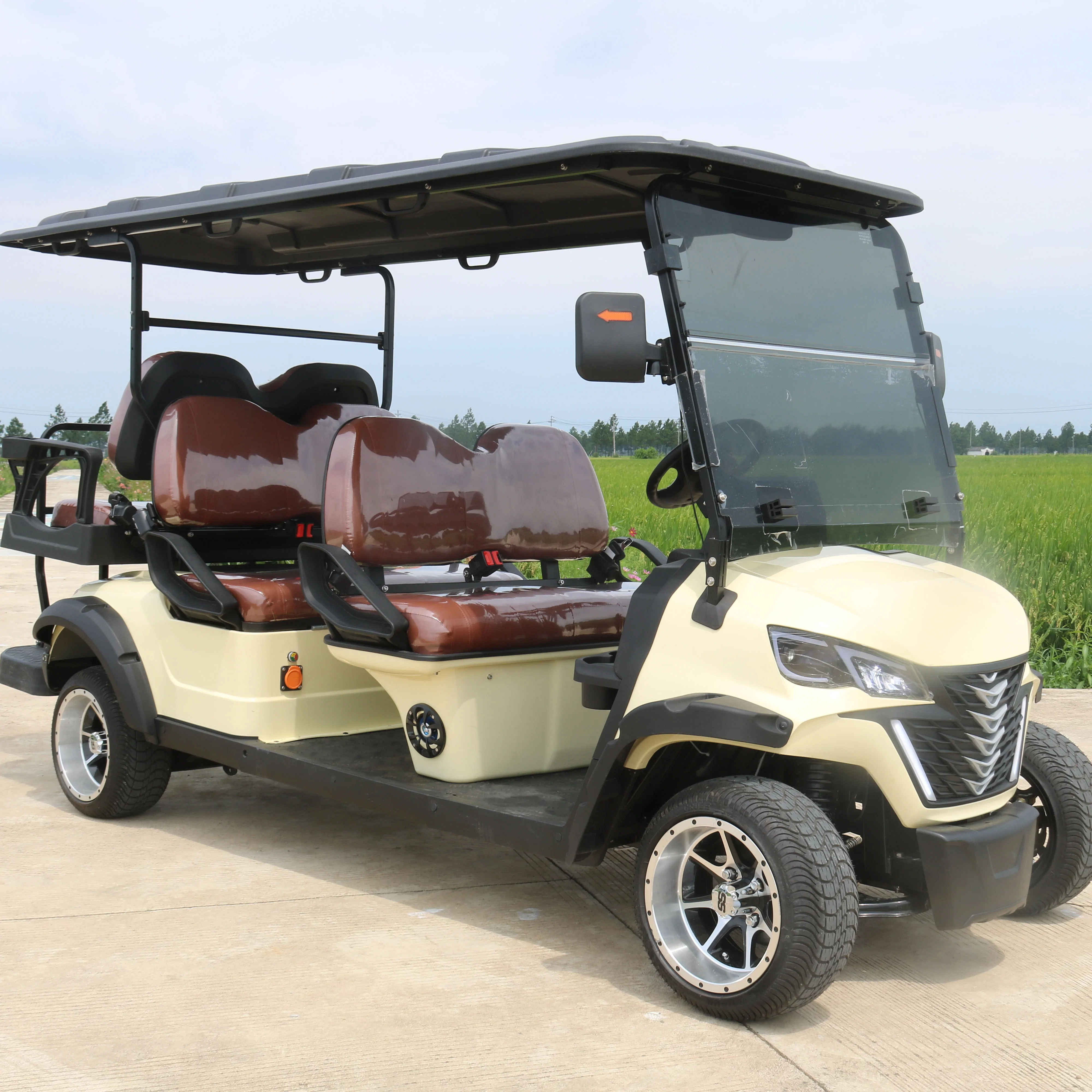 Wholesale Cheap Top Quality 48vgolf Carts Electric Durable Golf Cart 6 Seater For Sale