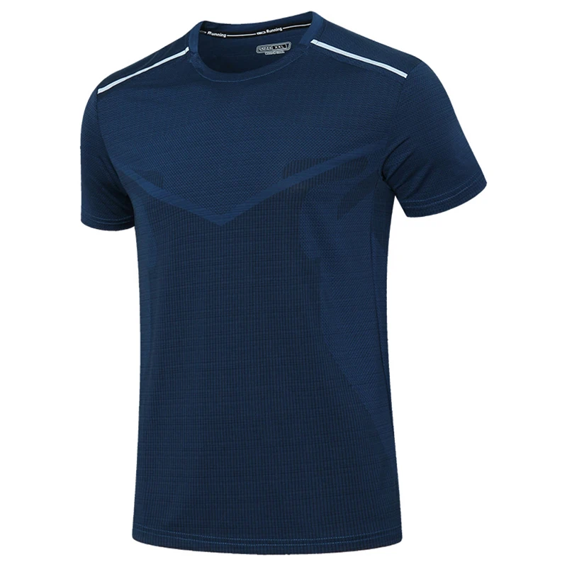 Oem Men Active Wear Gym Sports Running Tshirt Wholesale Athletic Clothes Manufacturer Small Orders Custom/
