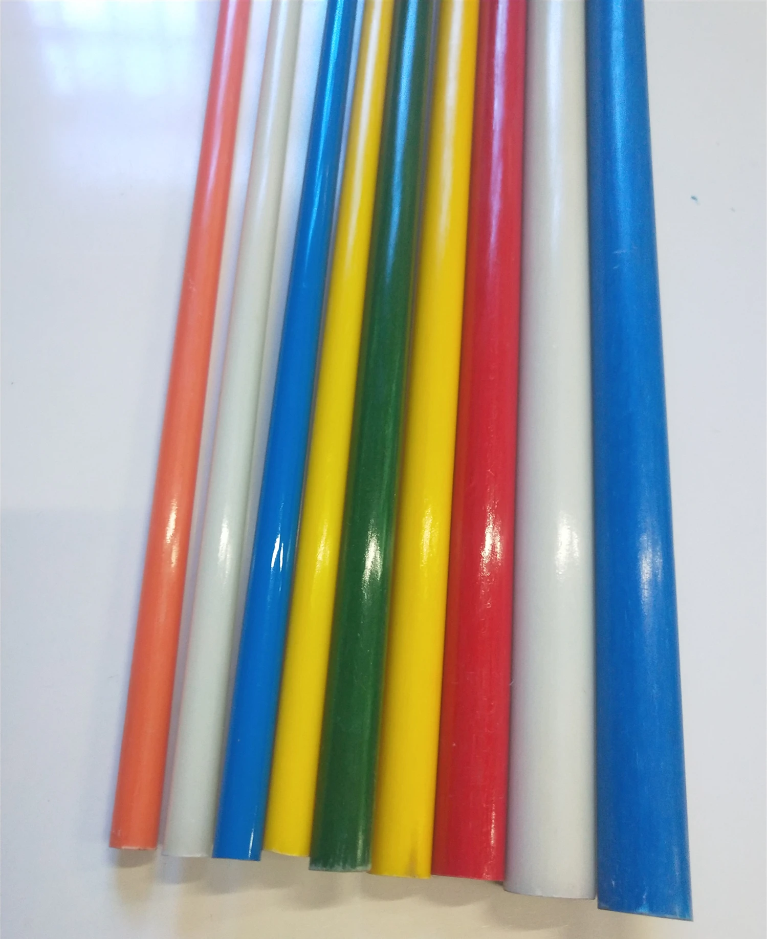 high-quality  diameter 9mm  white fiberglass rod for  Tool handle