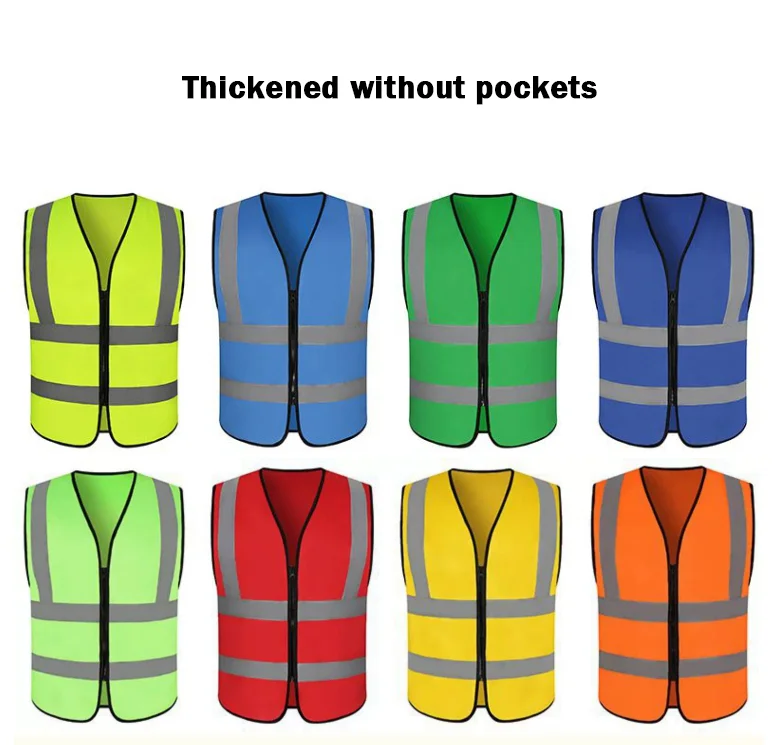 PPE work wear high vis reflective safety vest construction apparel safety clothing high visibility vest safety apparel