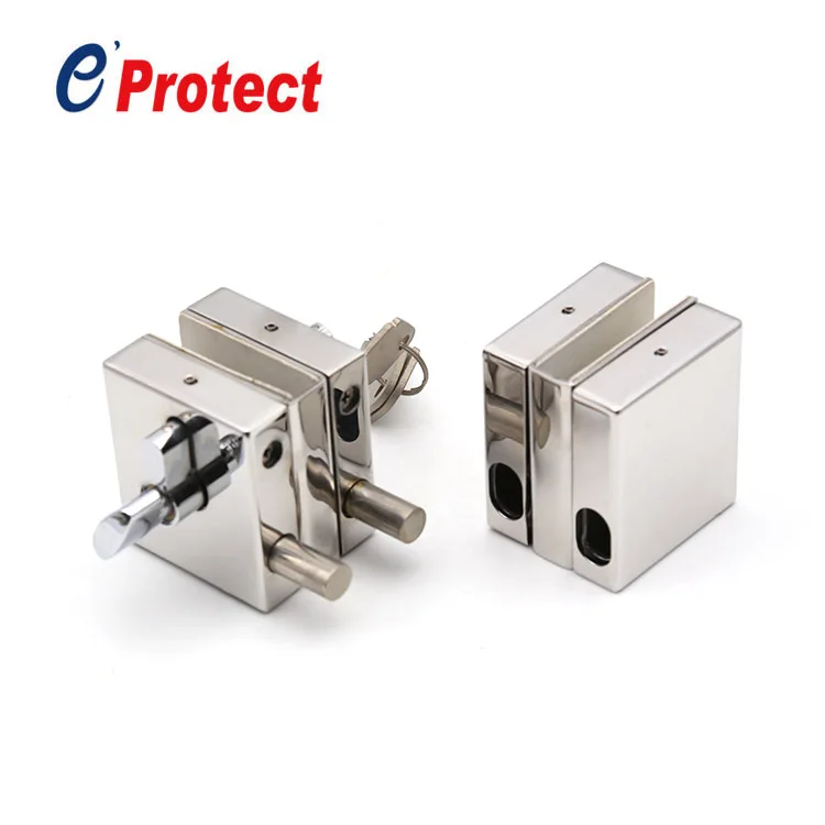 Eprotect FT-55/2L американский стандарт из нержавеющей стали стеклянный дверной замок фитинг патч-фитинги