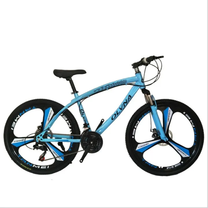 Велосипедный амортизирующий горный велосипед, колеса 26 дюймов 21 дюйма, колеса со встроенными колесами, двойной дисковый тормоз, для студентов, оптовая продажа