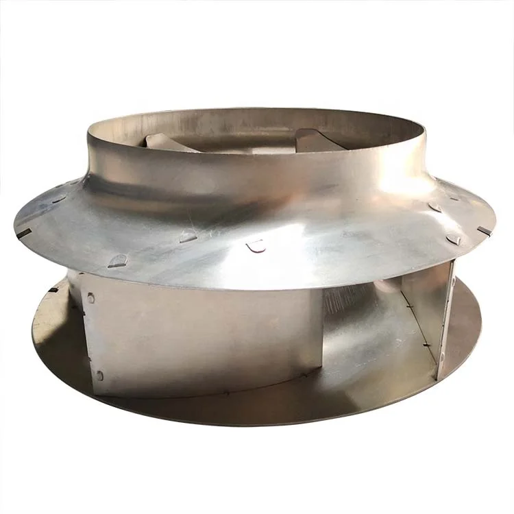 New design double blades impeller for fresh air equipment