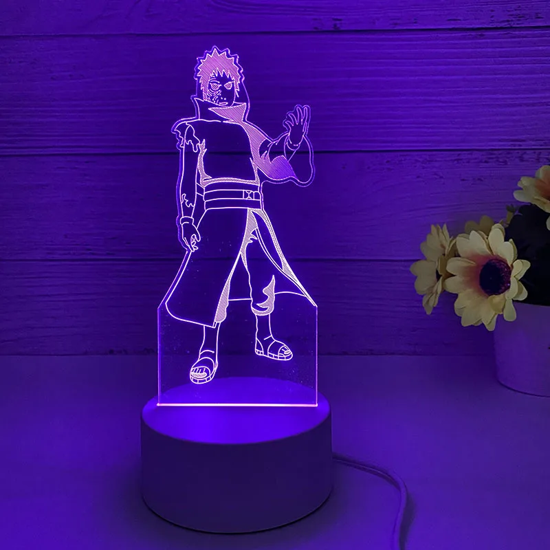 7 Color Changing Table Lamp Factory Wholesale Warm Light 3D Illusion Acrylic Night Light 3D Lamp