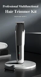 Professional Waterproof Cordless Electric Cutter Clippers Hot Selling Professional Multifunctional Men Hair Trimmers
