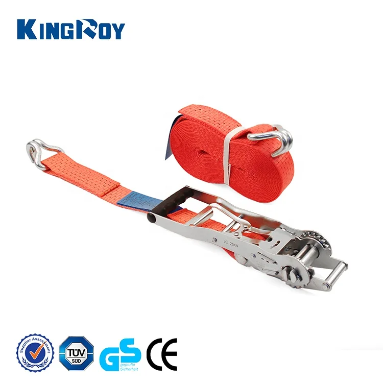  KingRoy GS сертифицированный 5T 2in Тяжелый Грузовой храповый ремешок Ergo 50 мм 5000